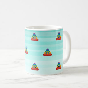 Mug Emoji adorable arc-en-ciel