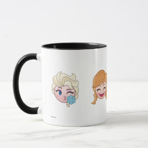 Mug Emoji congelé   Elsa, Anna, Kristoff & Olaf