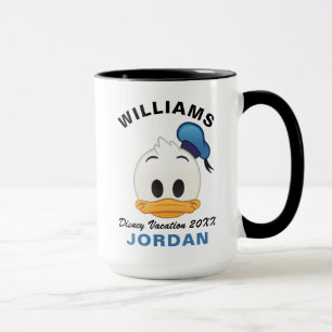 Mug Emoji Donald Duck Vacances en famille