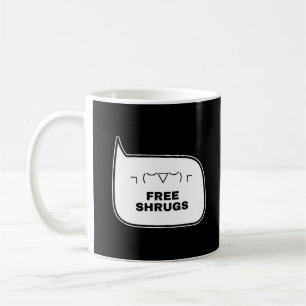 Mug ÉMoticônes Japonais Drôles Kaomoji SHRUGS GRATUITS
