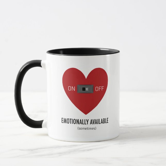 Mug Emotionally available  (Gauche)