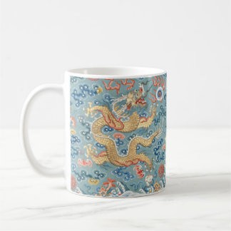 Mug Empereur Dragon Design Détail Chine 19e siècle