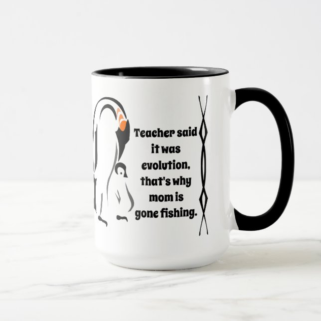 Mug Empereur Penguin Père et Fils Mère disparue (Droite)
