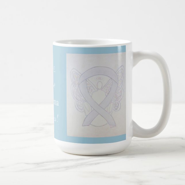 Mug Emphysème Sensibilisation Ruban Angel Musique Pers (Droite)