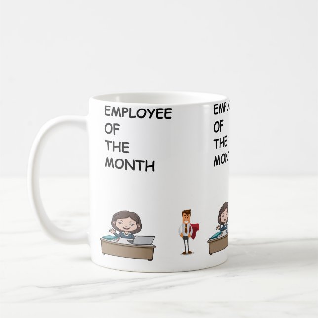 Mug Employé du mois (Gauche)