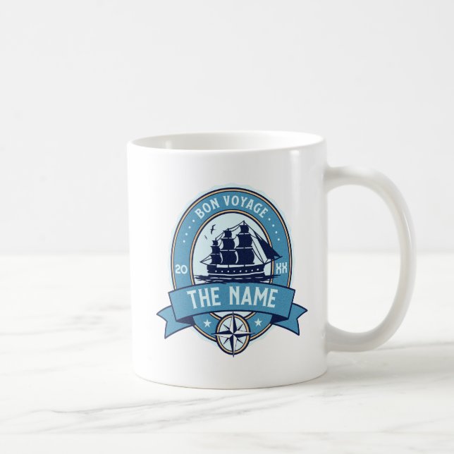 Mug Employé merci Bon Voyage Adieu (Droite)