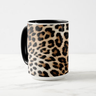 Mug Empreinte de léopard Brown Cream