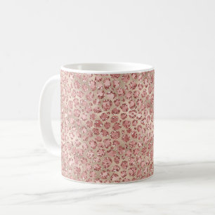 Mug Empreinte de léopard de Parties scintillant doré r