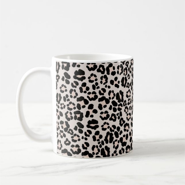Mug Empreinte de léopard Glam #1 - paysage #motif #déc (Gauche)