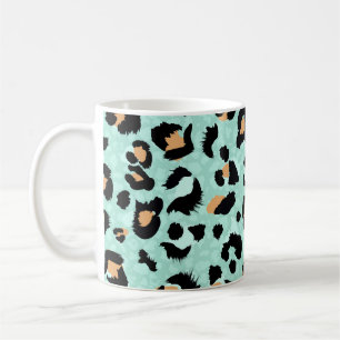 Mug Empreinte de léopard, motif animal