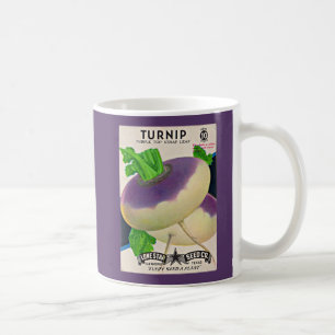 Mug Empreinte de paquets de graines des années 1950