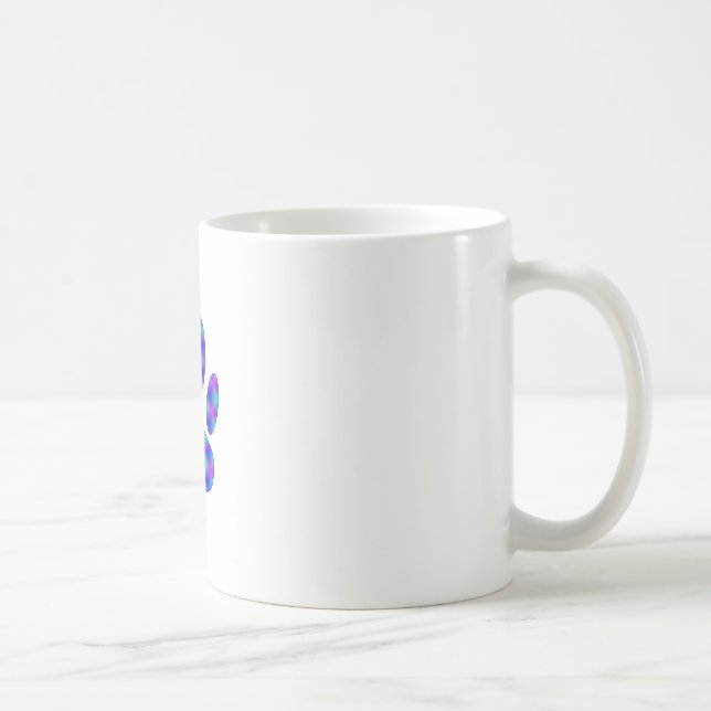 Mug Empreinte de patte cosmique (Droite)