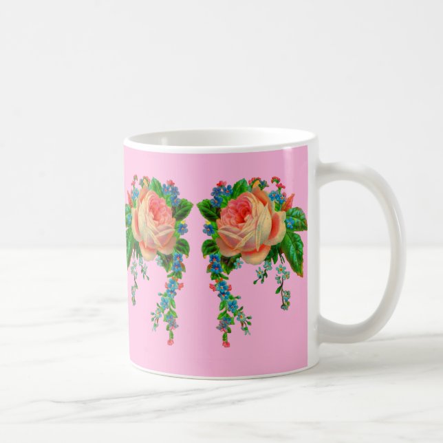 Mug Empreinte florale victorienne (Droite)
