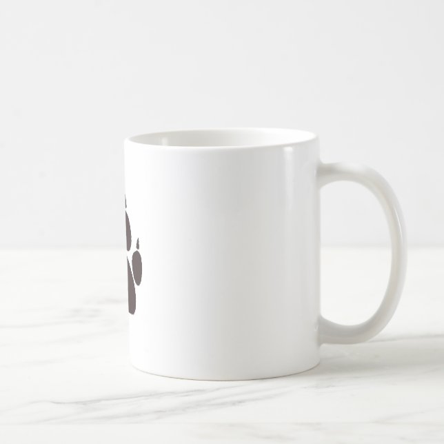 Mug Empreintes de pattes de chat (Droite)