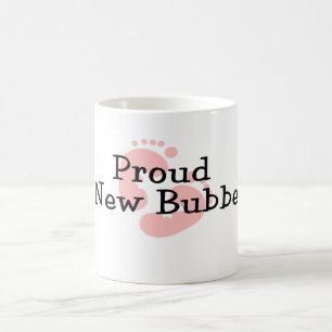 Mug Empreintes de pied de bébé fille Nouveau Bubbe fiè