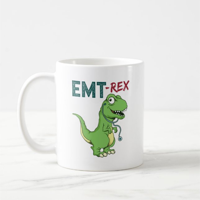 Mug EMT Rex EMT Paramedic Emergency Services (Gauche)