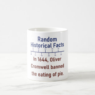 Mug En 1644 Oliver Cromwell Interdit - Histoire