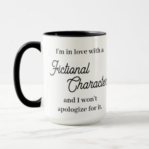 Mug En amour avec un personnage fictif