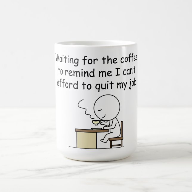Mug En attendant le café (Centre)