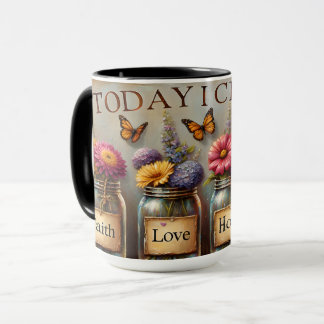 Mug en céramique, Aujourd'hui je choisis...