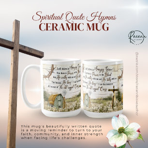 Mug en céramique avec citation spirituelle de cant