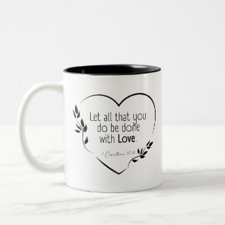 Mug en céramique avec un devis inspirant