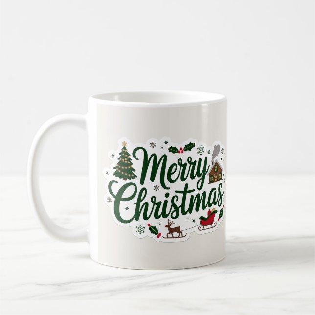 Mug en céramique classique - pour Lover café et th (Gauche)
