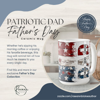 Mug en céramique de la fête des pères pour papa pa