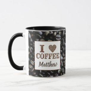 Mug en céramique personnalisé pour amateur de café