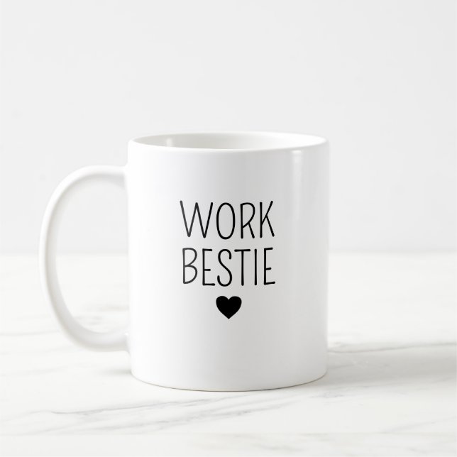 Mug en céramique personnalisé pour votre meilleur  (Gauche)