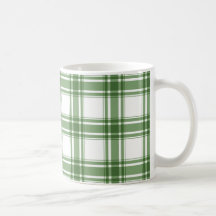 Mug en céramique verte à plaqué classique