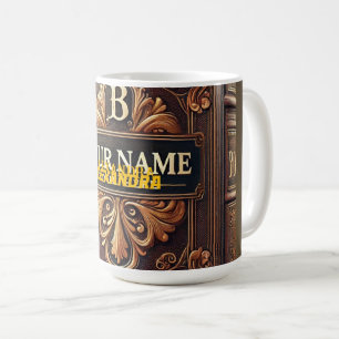 MUG EN CUIR ANTIQUE