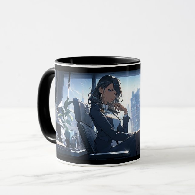 Mug En fin d'après-midi dans mon bureau (Devant gauche)
