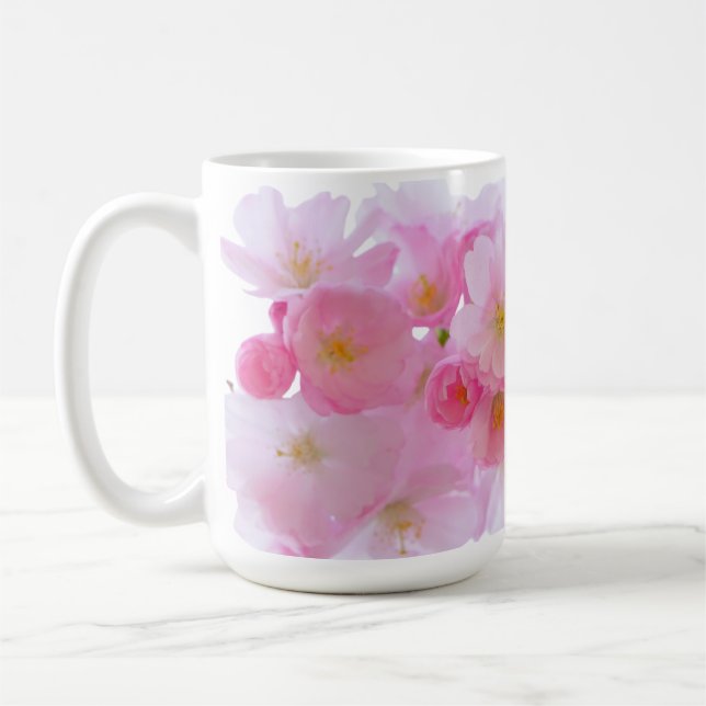 Mug en fleurs de cerisiers (Gauche)