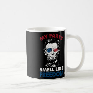 Mug En Juillet Mes Farts Sentent Comme Liberté Abraham