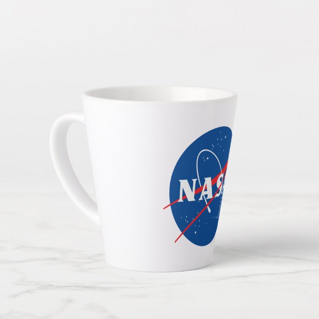 Mug en latte céramique de la NASA (12 oz.) (Angle gauche)
