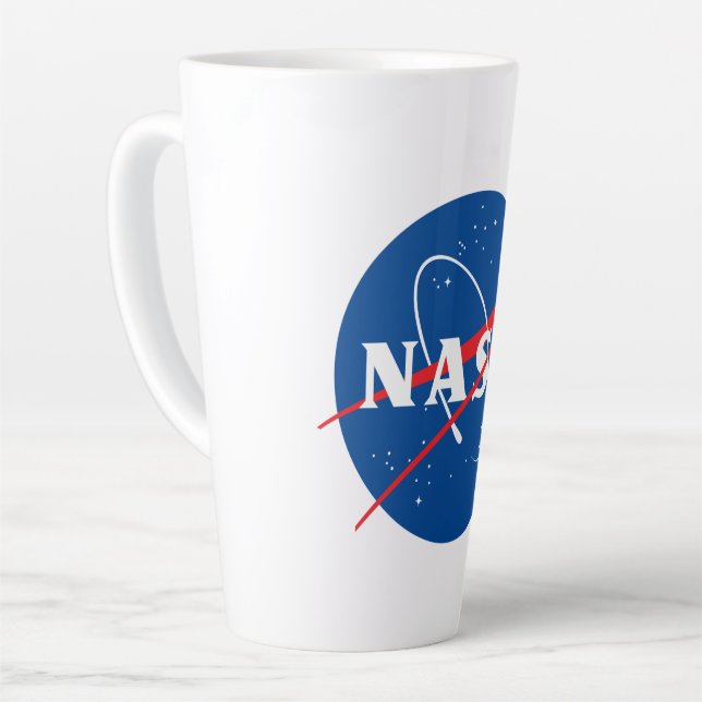 Mug en latte céramique de la NASA (17 oz.) (Angle gauche)