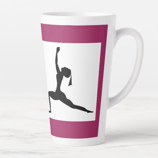 Mug en latte - Choix de couleurs (grand) (Droite)