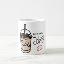 Mug en latte glacée jonction Java
