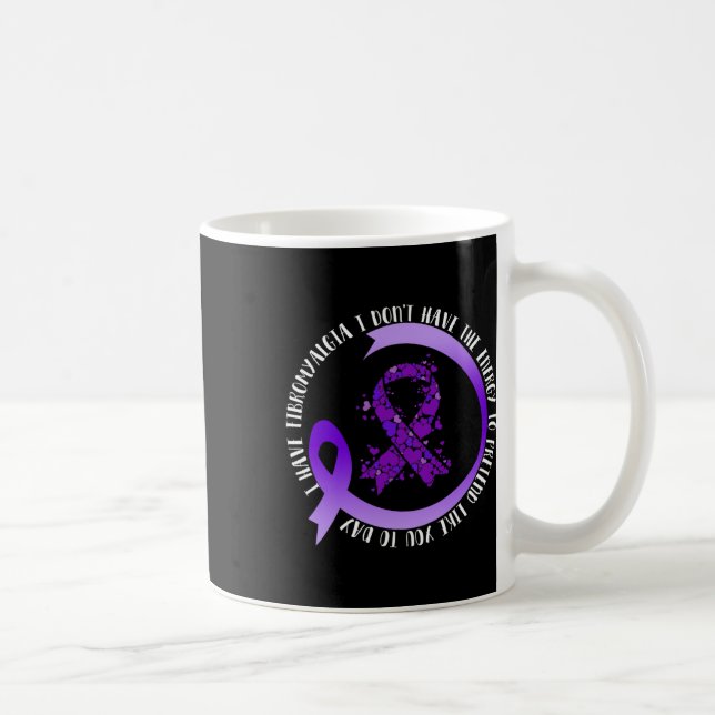 Mug En mai j'ai la Fibromyalgie je n'ai pas l'énergie (Droite)