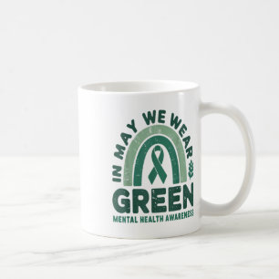 Mug En Mai, Nous Portons Un Warri Vert De Sensibilisat