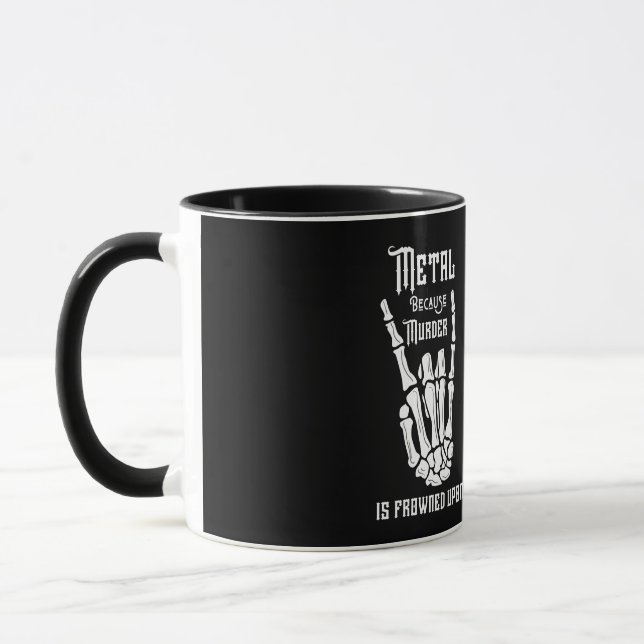 Mug en métal lourd (Gauche)