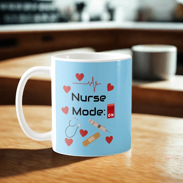 Mug en mode infirmière (Créateur téléchargé)