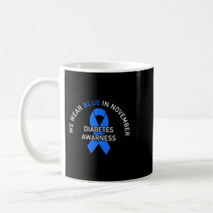 Mug En novembre je porte le bleu pour la sensibilisati