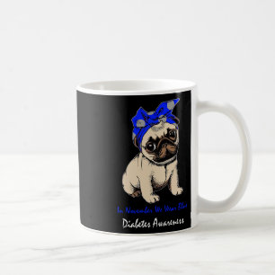 Mug En Novembre Nous Portons Bleu Carlin Chien Prix du