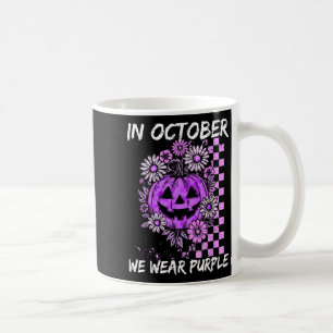 Mug En Octobre Nous Portons Du Violet Violence Conjuga