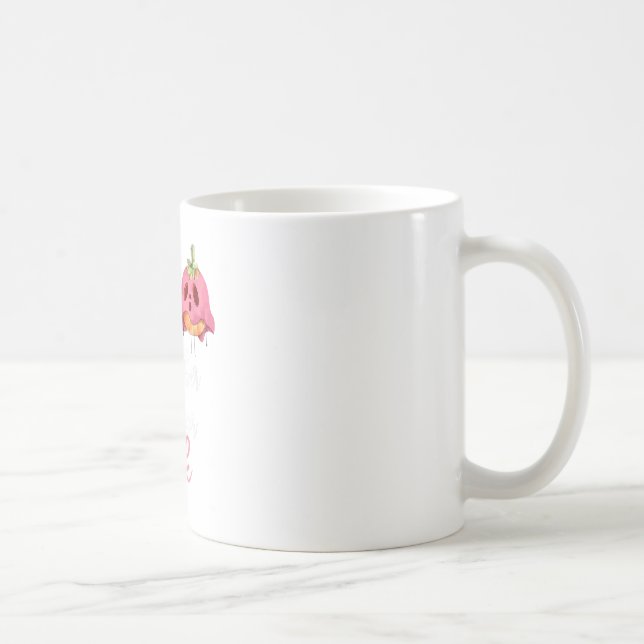 Mug En Octobre Nous Portons Le Cancer Du Sein Citrouil (Droite)
