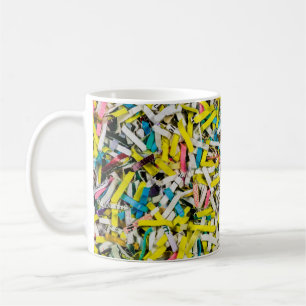 Mug en papier broyé coloré