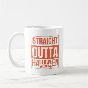 Mug En Périphérie De La Ville D'Halloween