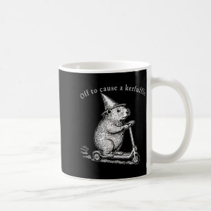 Mug En route pour causer une agitation Funny Groundhog